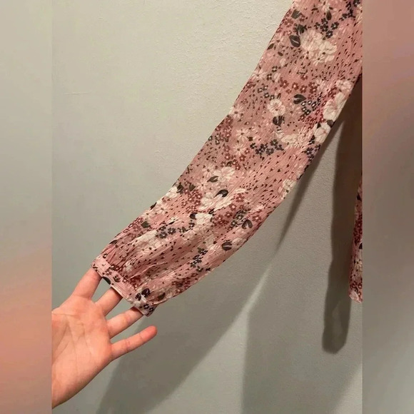 NWOT PAIGE Ilara Floral Ruffle Blouse / Size Medium / - Picture 2 of 10